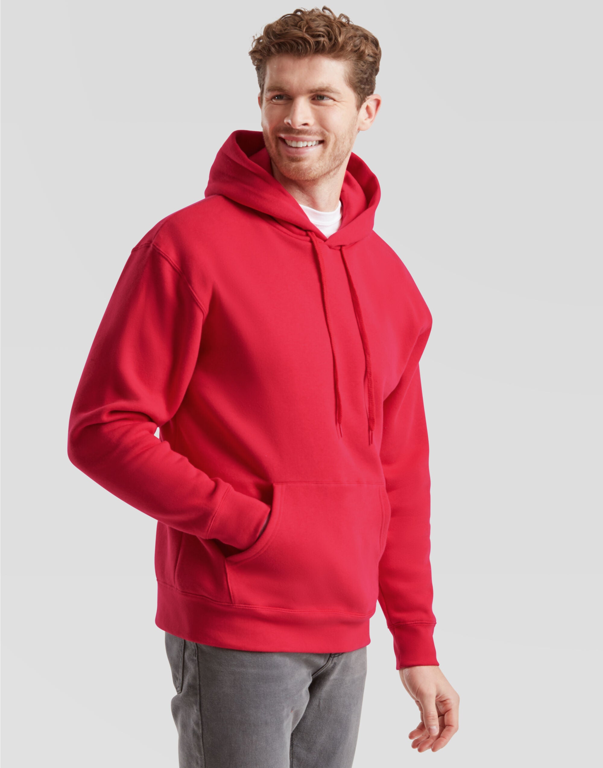 Fruit of the Loom Mens Premium Hooded Sweat 62152 - - Customisable Sweatshirts