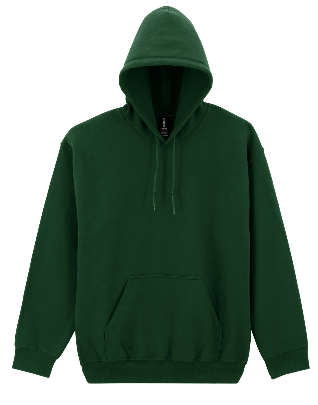 Gildan DryBlend Adult Hooded Sweatshirt 12500 - Forest Green - Customisable Sweatshirts
