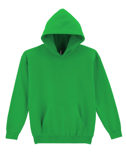 Gildan Heavy Blend Youth Hood Sweatshirt 18500b - Irish Green - Customisable Sweatshirts