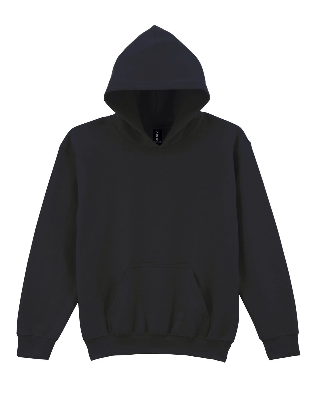 Gildan Heavy Blend Youth Hood Sweatshirt 18500b - Black - Customisable Sweatshirts