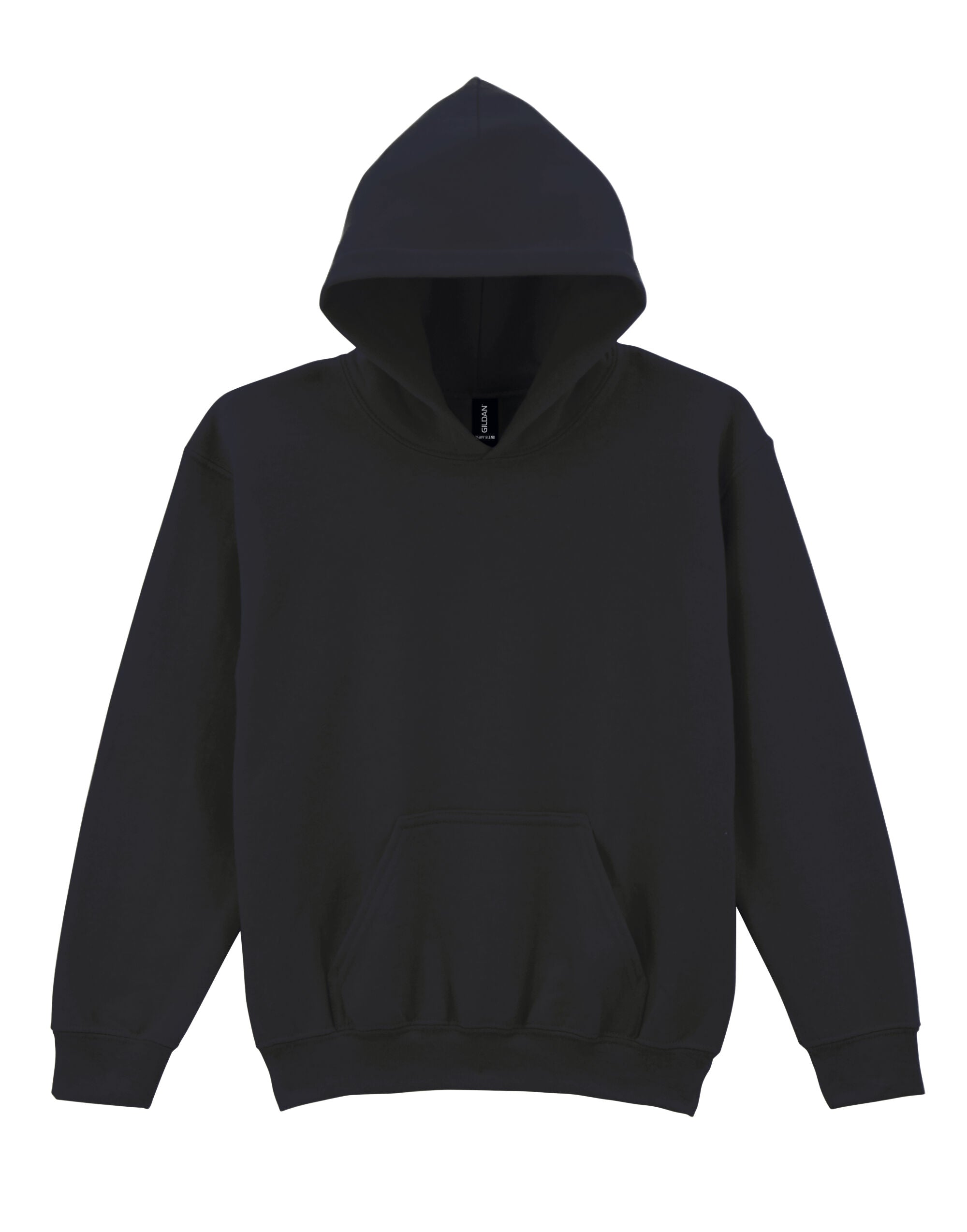 Gildan Heavy Blend Youth Hood Sweatshirt 18500b - Black - Customisable Sweatshirts