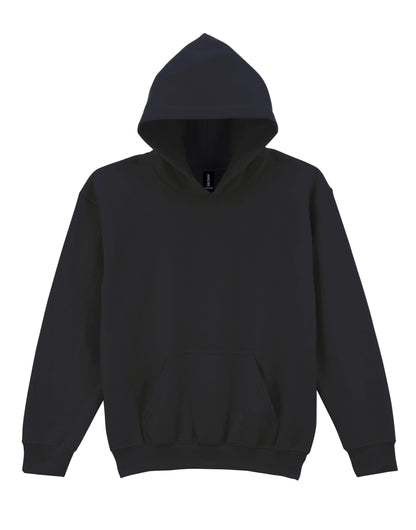 Gildan Heavy Blend Youth Hood Sweatshirt 18500b - Black - Customisable Sweatshirts