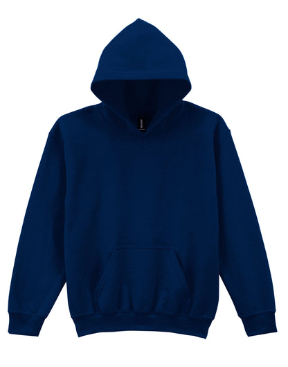 Gildan Heavy Blend Youth Hood Sweatshirt 18500b - Navy Blue - Customisable Sweatshirts