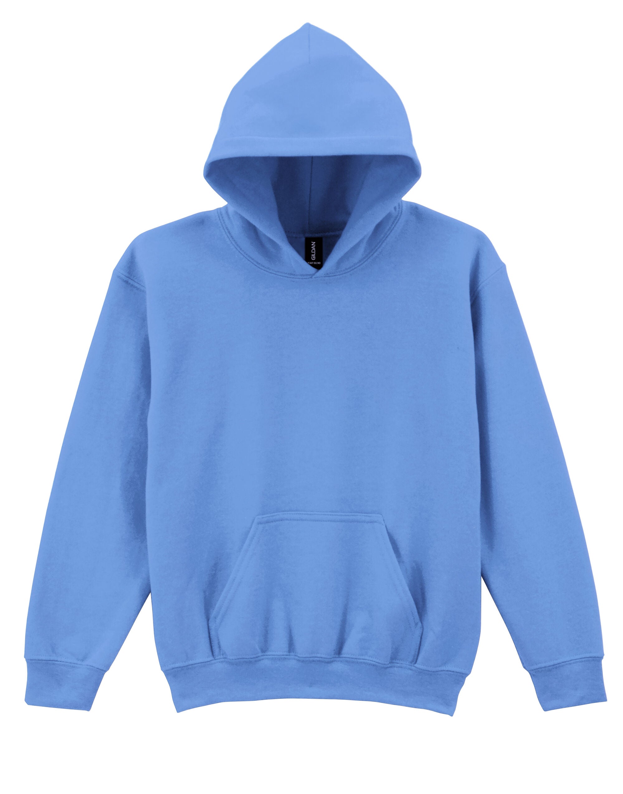 Gildan Heavy Blend Youth Hood Sweatshirt 18500b - Carolina Blue - Customisable Sweatshirts