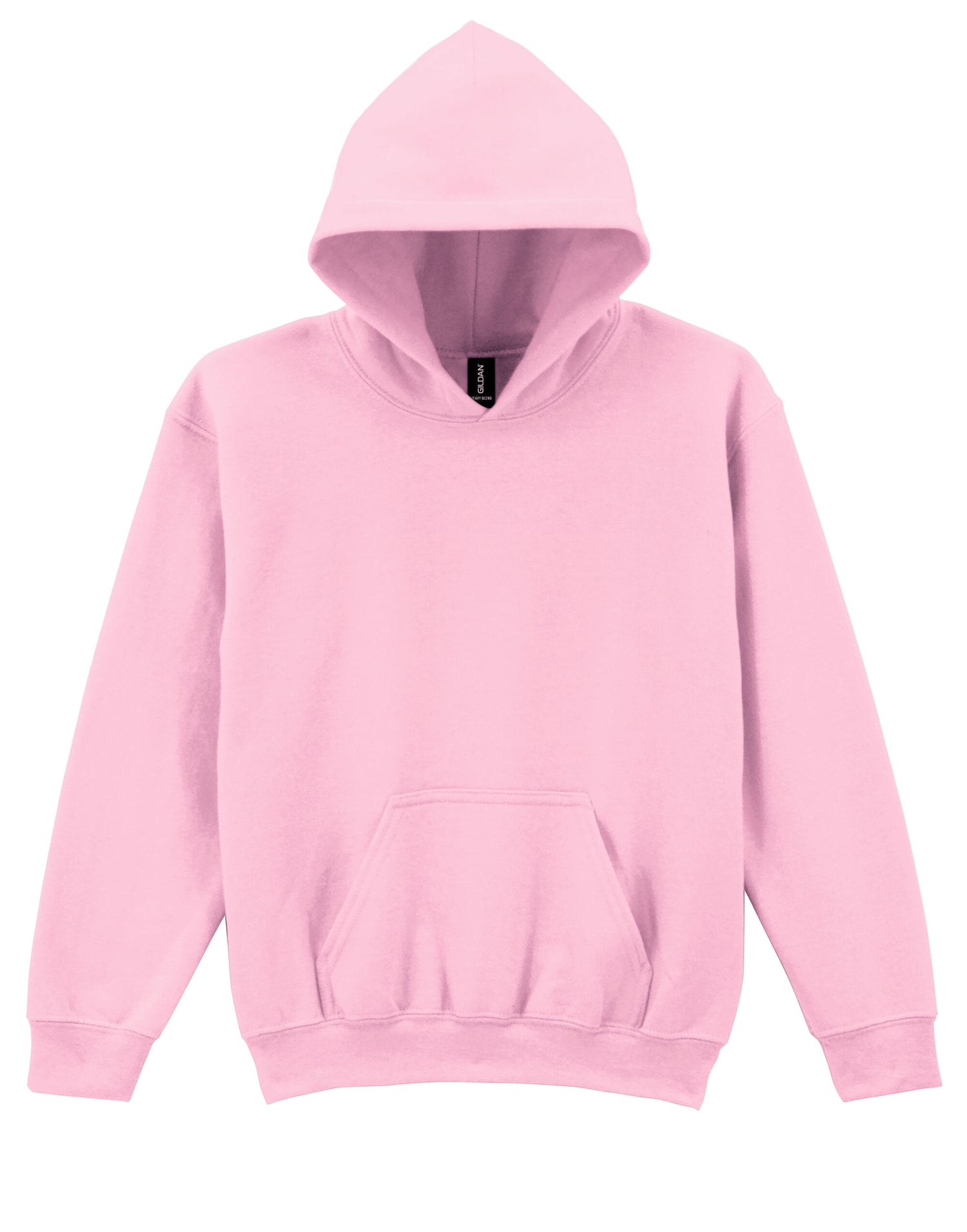 Gildan Heavy Blend Youth Hood Sweatshirt 18500b - Light Pink - Customisable Sweatshirts