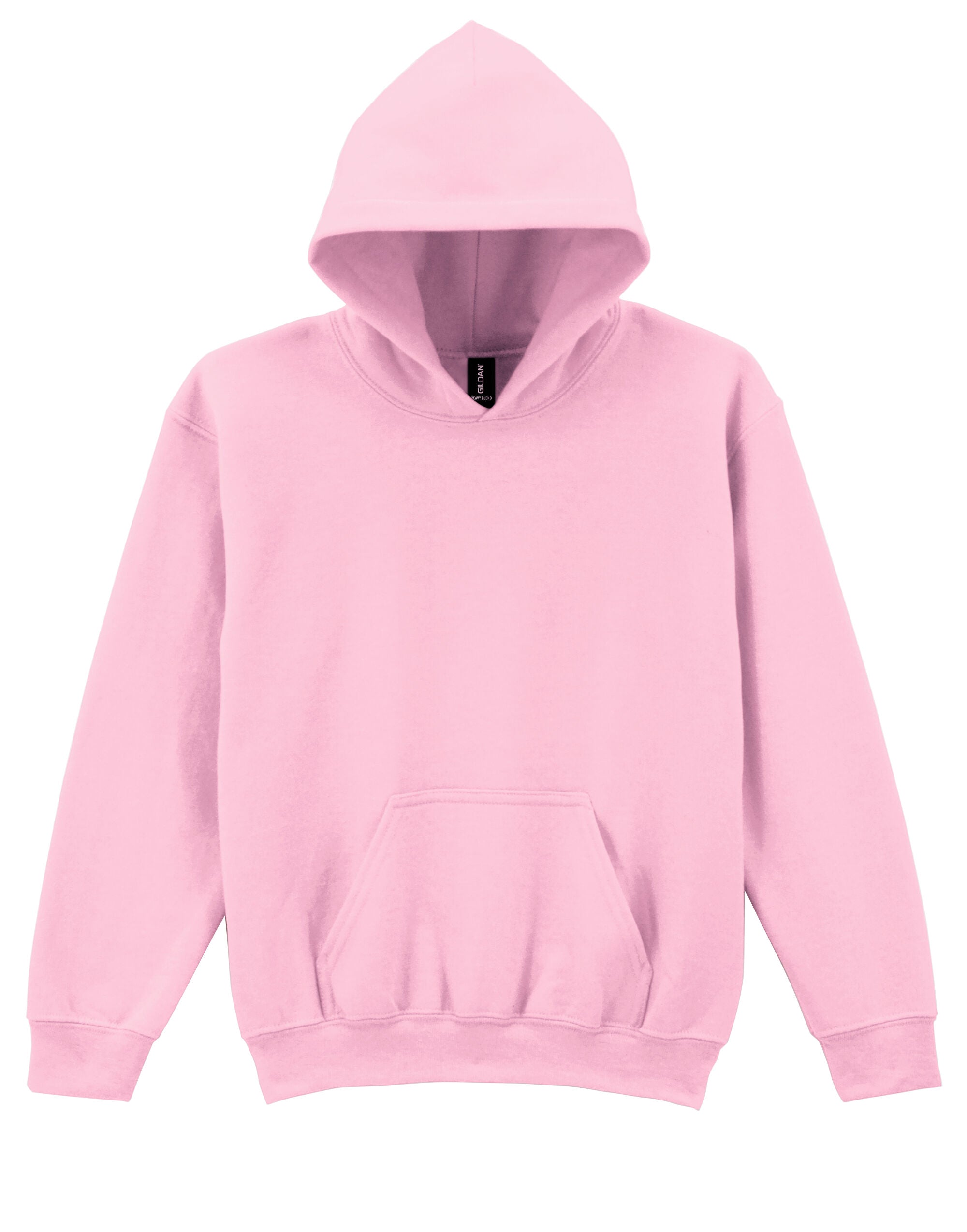 Gildan Heavy Blend Youth Hood Sweatshirt 18500b - Light Pink - Customisable Sweatshirts