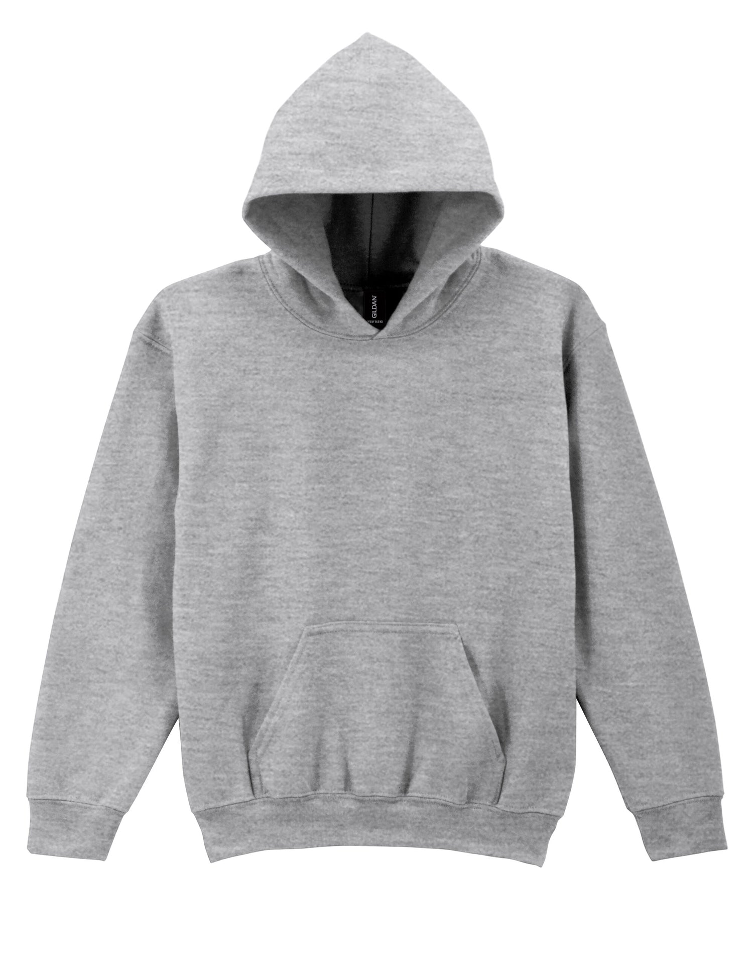 Gildan Heavy Blend Youth Hood Sweatshirt 18500b - Sport Grey - Customisable Sweatshirts