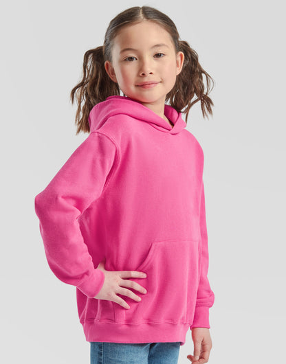 Fruit of the Loom Kids Classic Hooded Sweat 62043 - - Customisable Sweatshirts