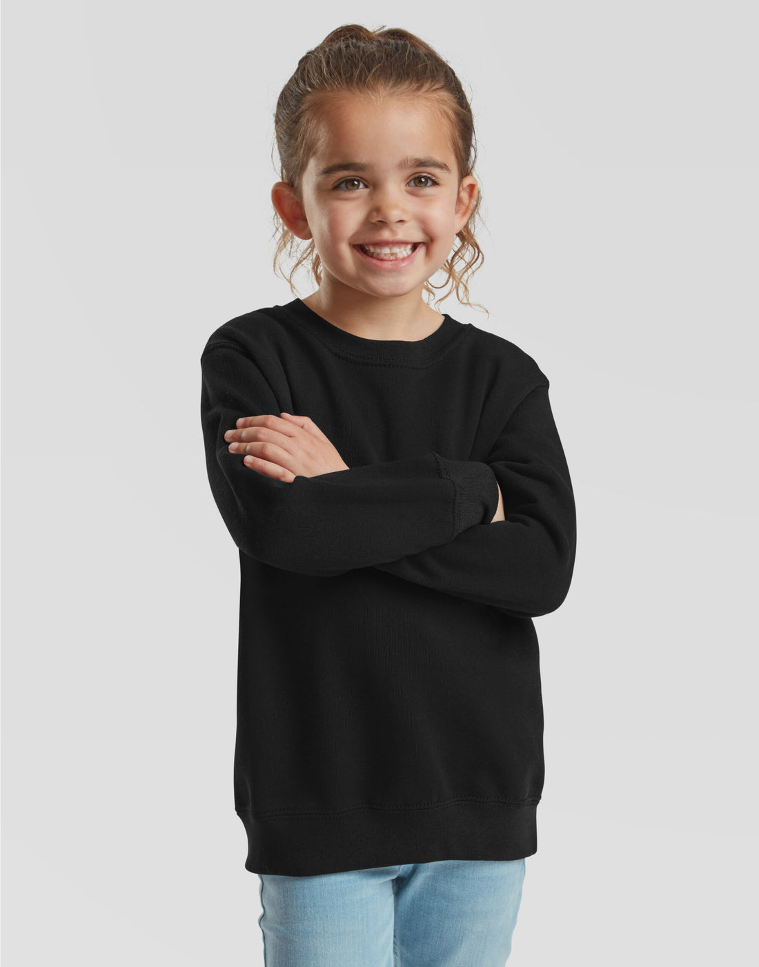 Fruit of the Loom Kids Classic Set In Sweat 62041 - - Customisable Sweatshirts