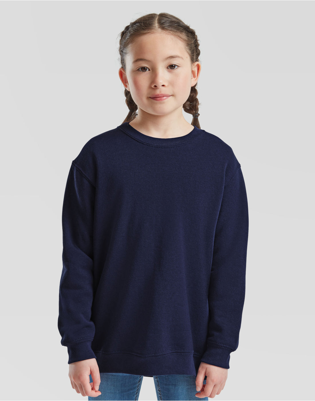 Fruit of the Loom Kids Classic Set In Sweat 62041 - - Customisable Sweatshirts