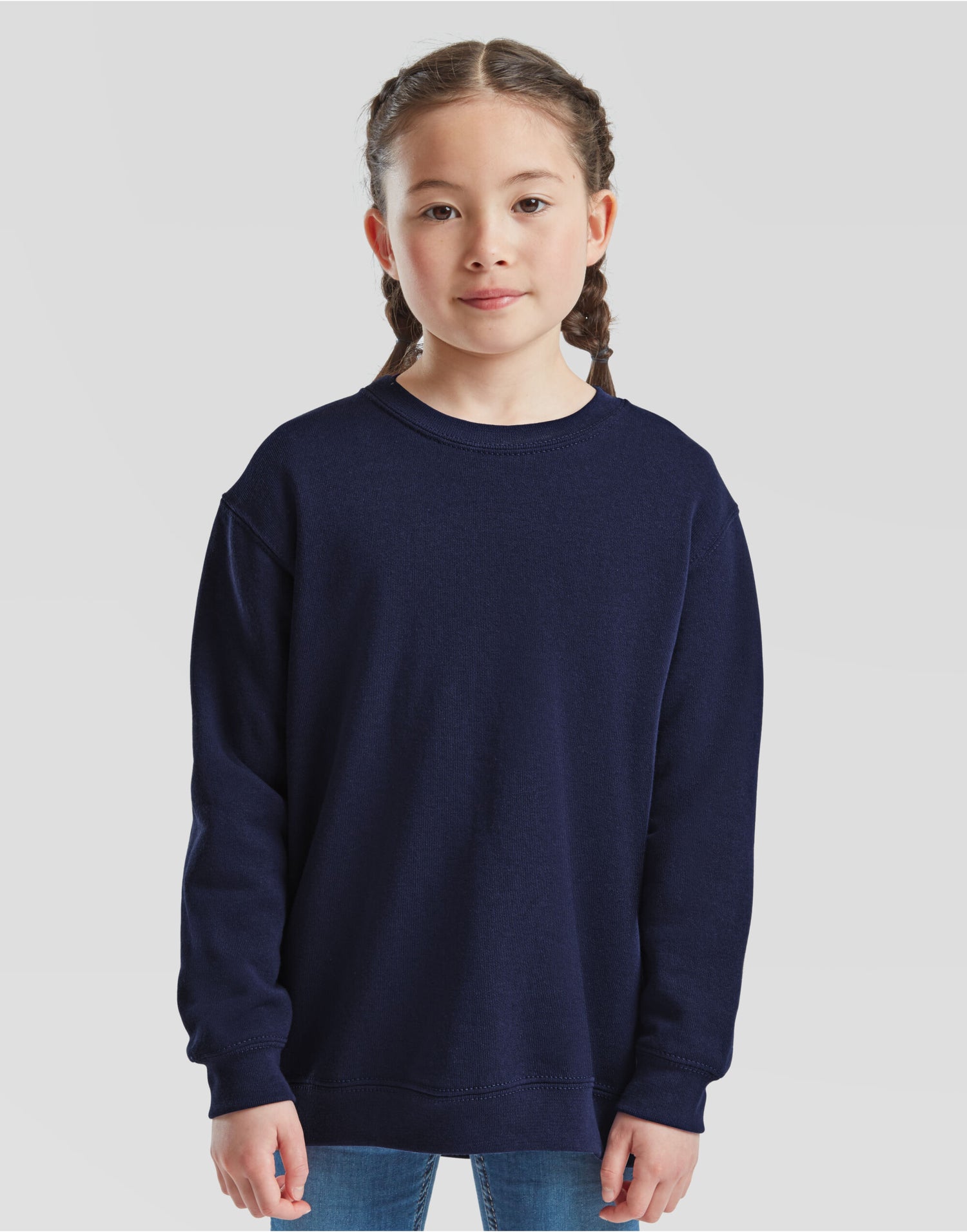 Fruit of the Loom Kids Classic Set In Sweat 62041 - - Customisable Sweatshirts