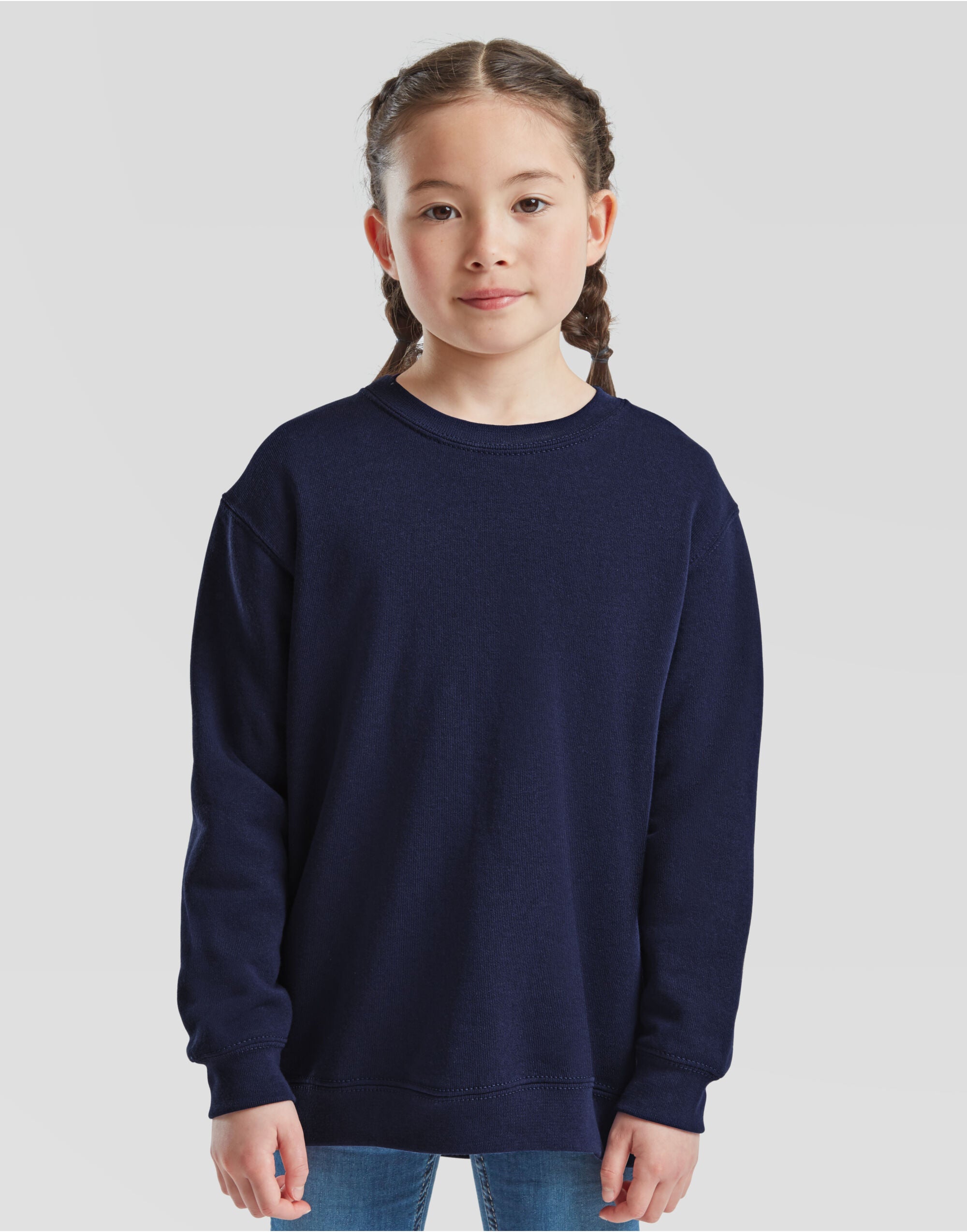 Fruit of the Loom Kids Classic Set In Sweat 62041 - - Customisable Sweatshirts