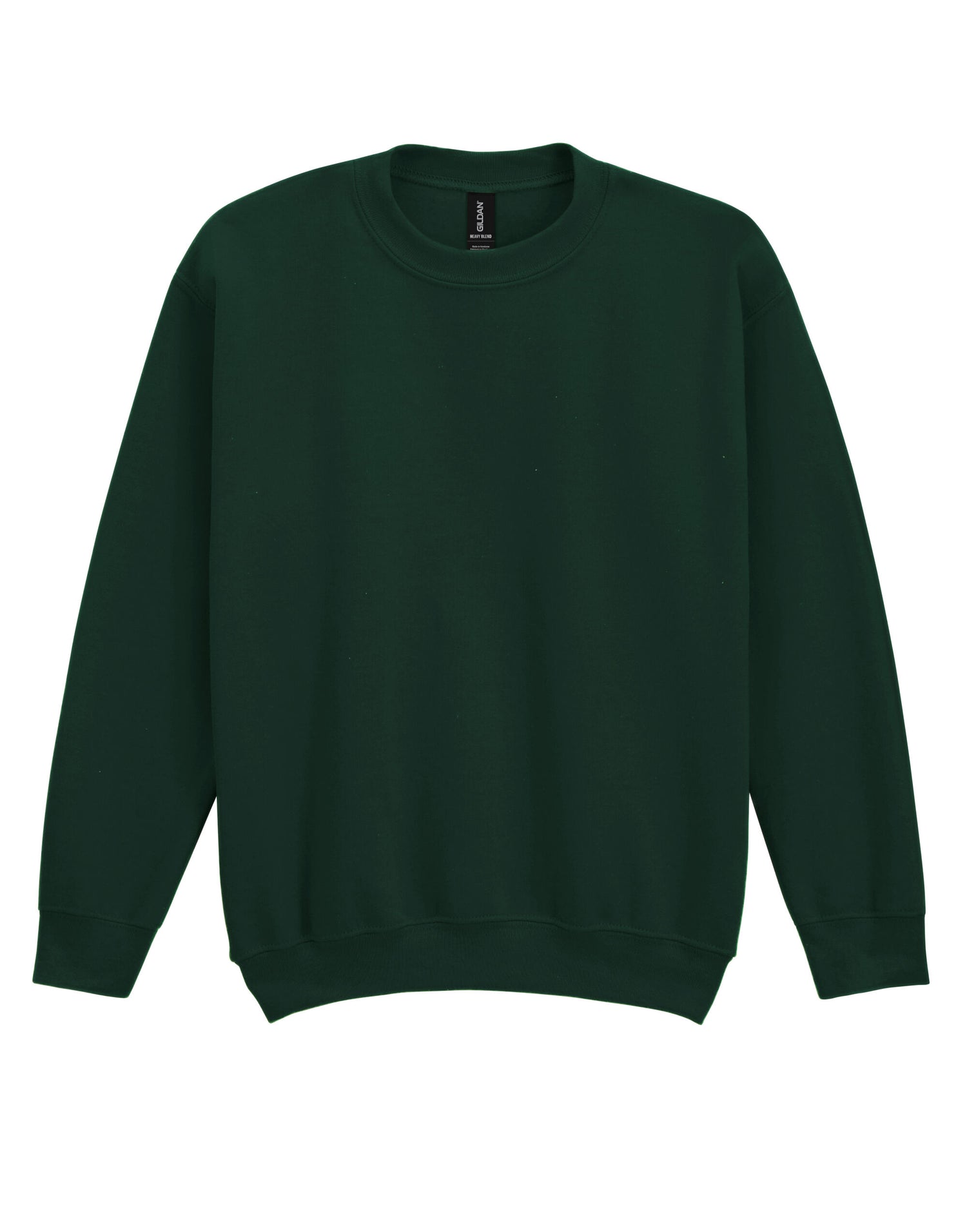 Gildan Heavy Blend Youth Crew Sweatshirt 18000b - Forest Green - Customisable Sweatshirts