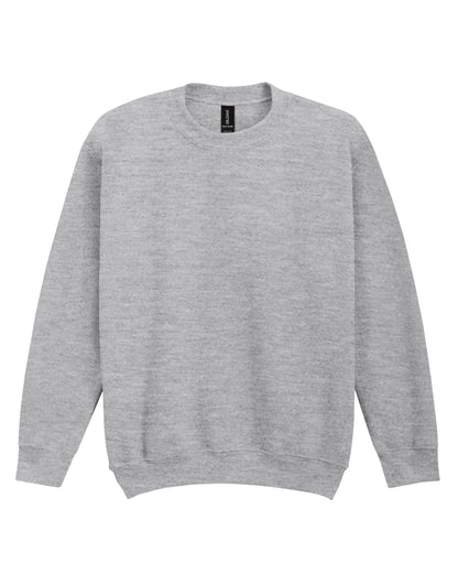 Gildan Heavy Blend Youth Crew Sweatshirt 18000b - Sport Grey - Customisable Sweatshirts