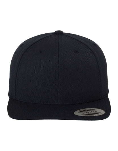 Flexfit By Yupoong Flexfit Classic Snapback Cap 6089m - Dark Navy O S - Customisable Caps