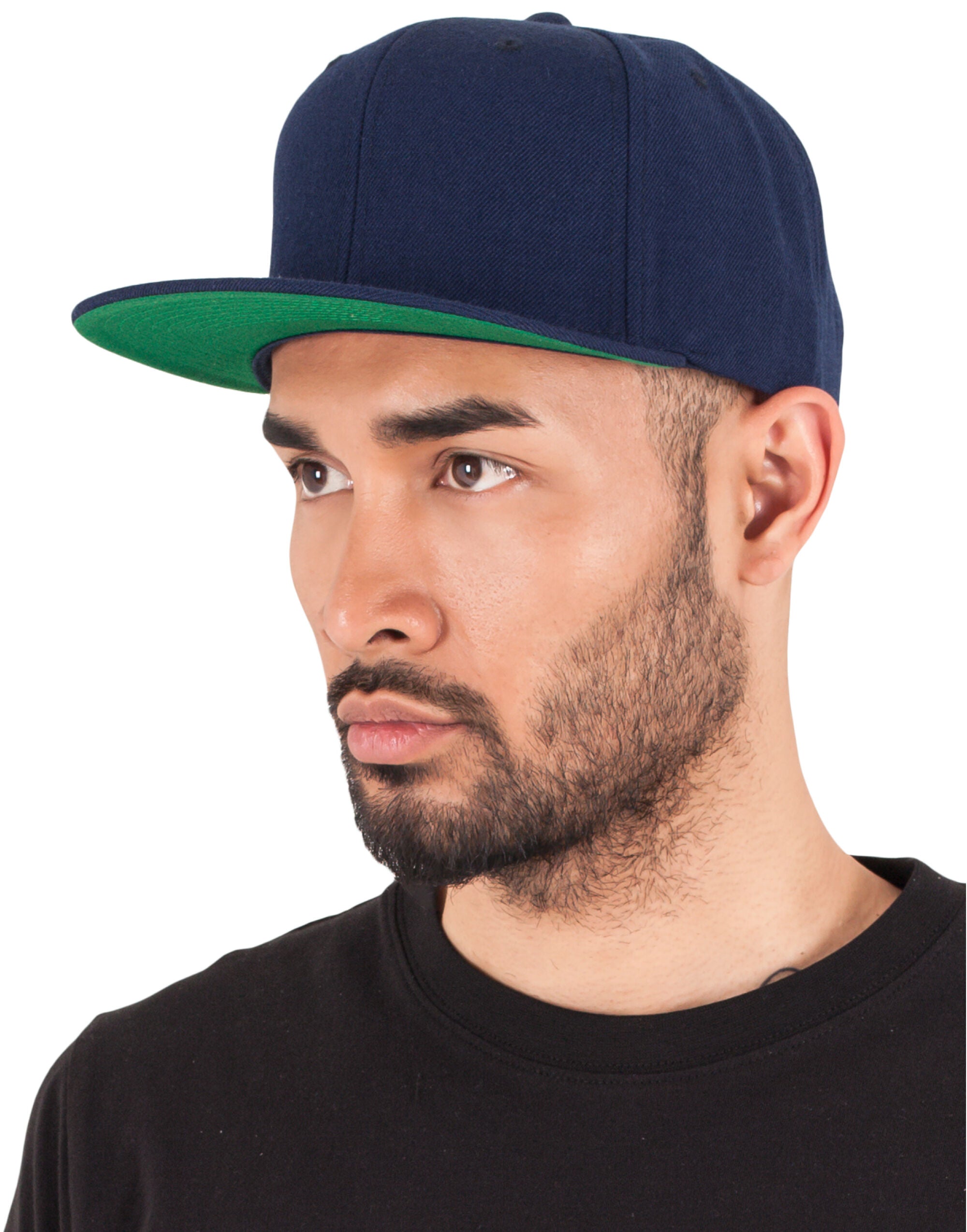 Flexfit By Yupoong Flexfit Classic Snapback Cap 6089m - Navy O S - Customisable Caps