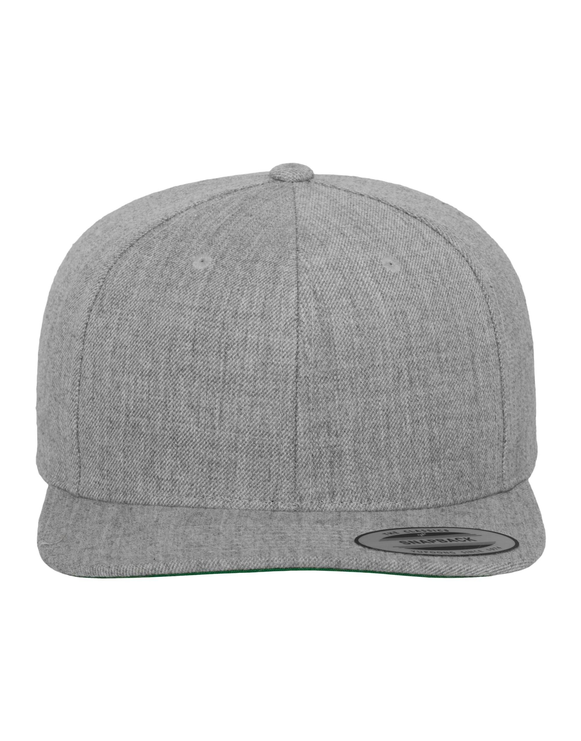 Flexfit By Yupoong Flexfit Classic Snapback Cap 6089m - Heather O S - Customisable Caps