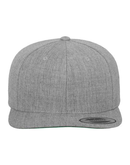 Flexfit By Yupoong Flexfit Classic Snapback Cap 6089m - Heather O S - Customisable Caps