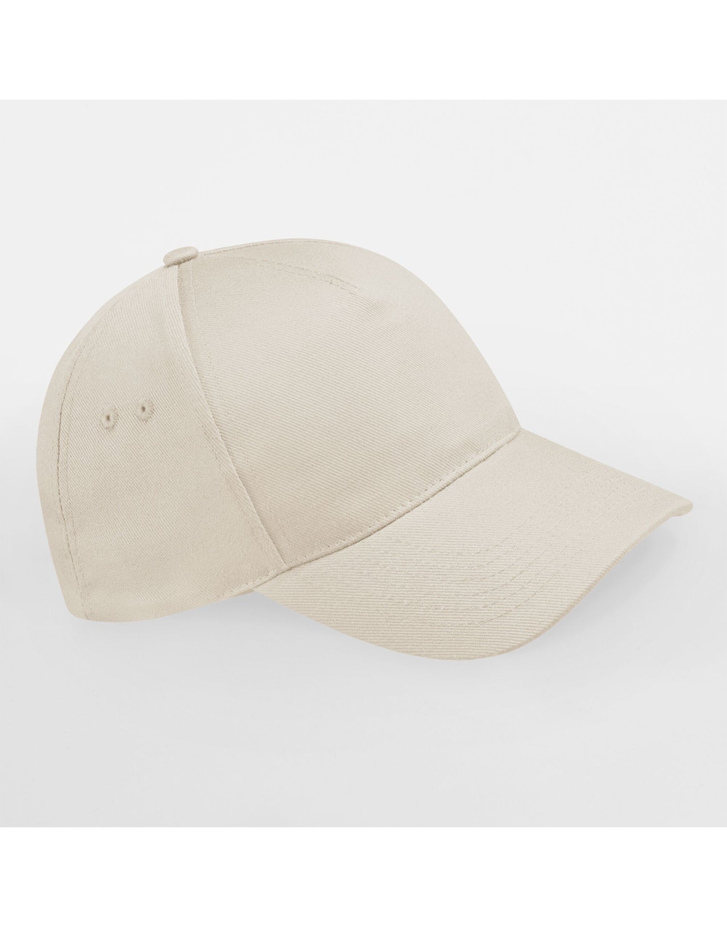 Beechfield Ultimate 5 Panel Cap B15 - Putty O S - Customisable Caps