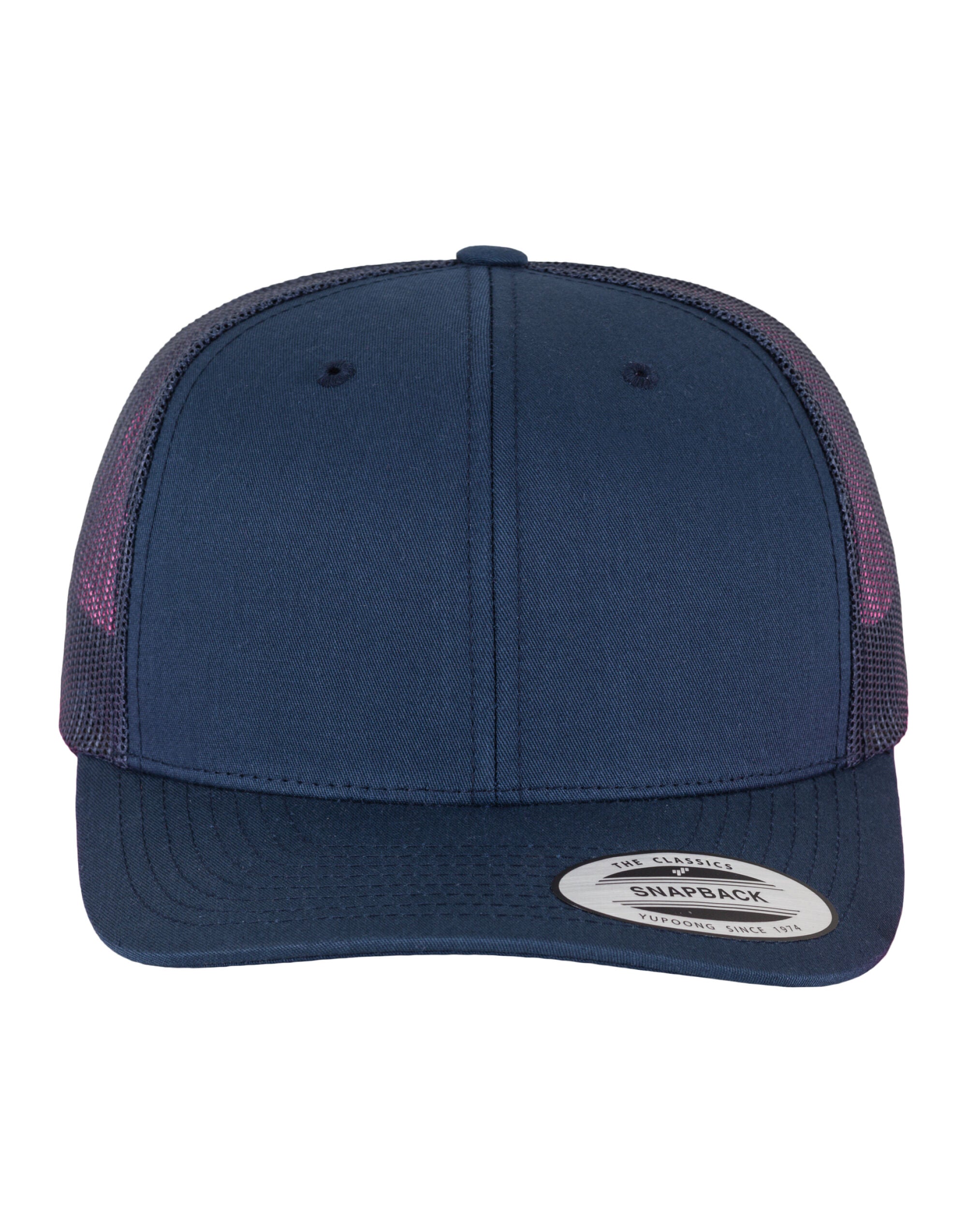 Flexfit By Yupoong Flexfit Retro Trucker Cap 6606 - Navy O S - Customisable Caps