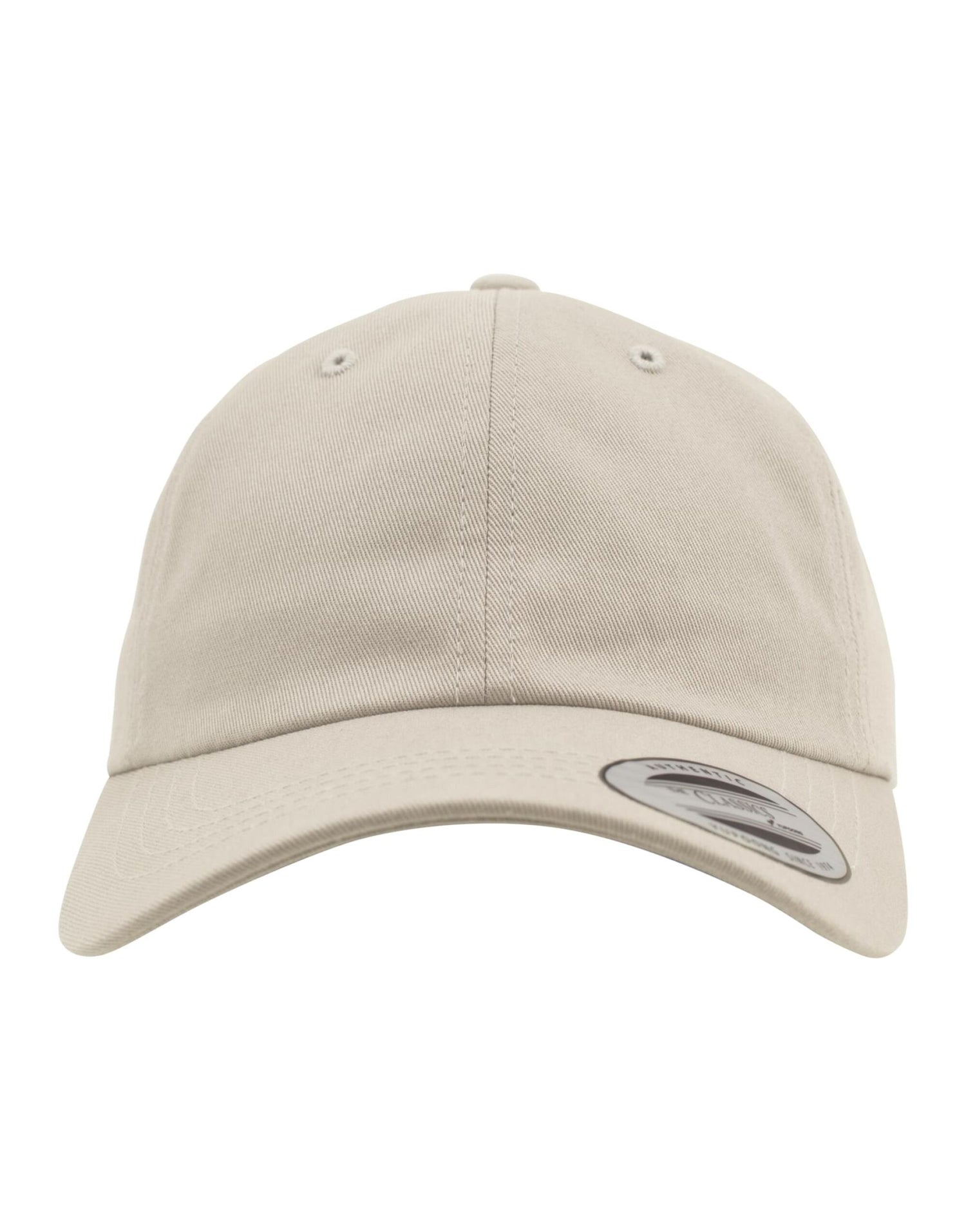 Flexfit Low Profile Cotton Twill Cap 6245cm - Stone O S - Customisable Caps