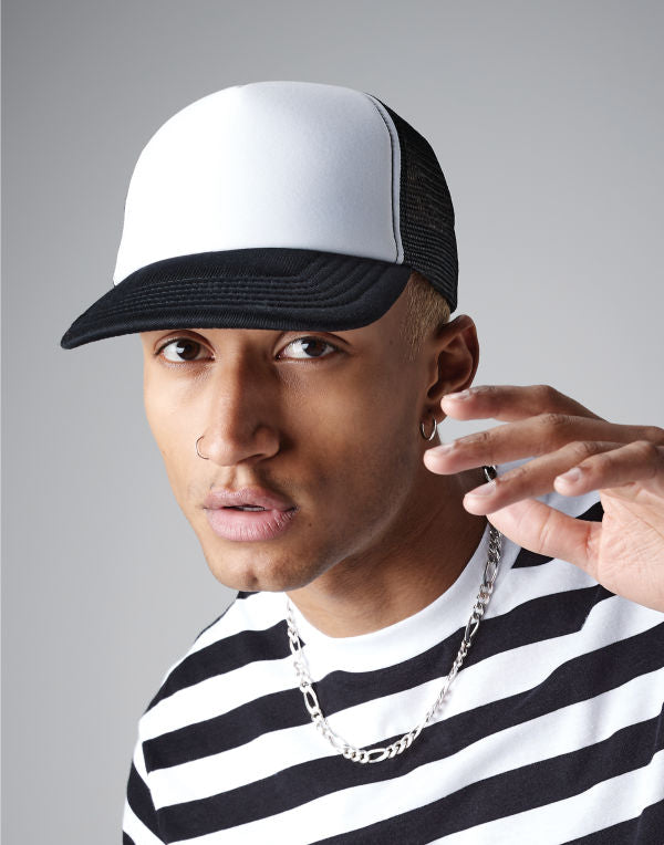 Beechfield Vintage Snapback Trucker B645 - - Customisable Caps