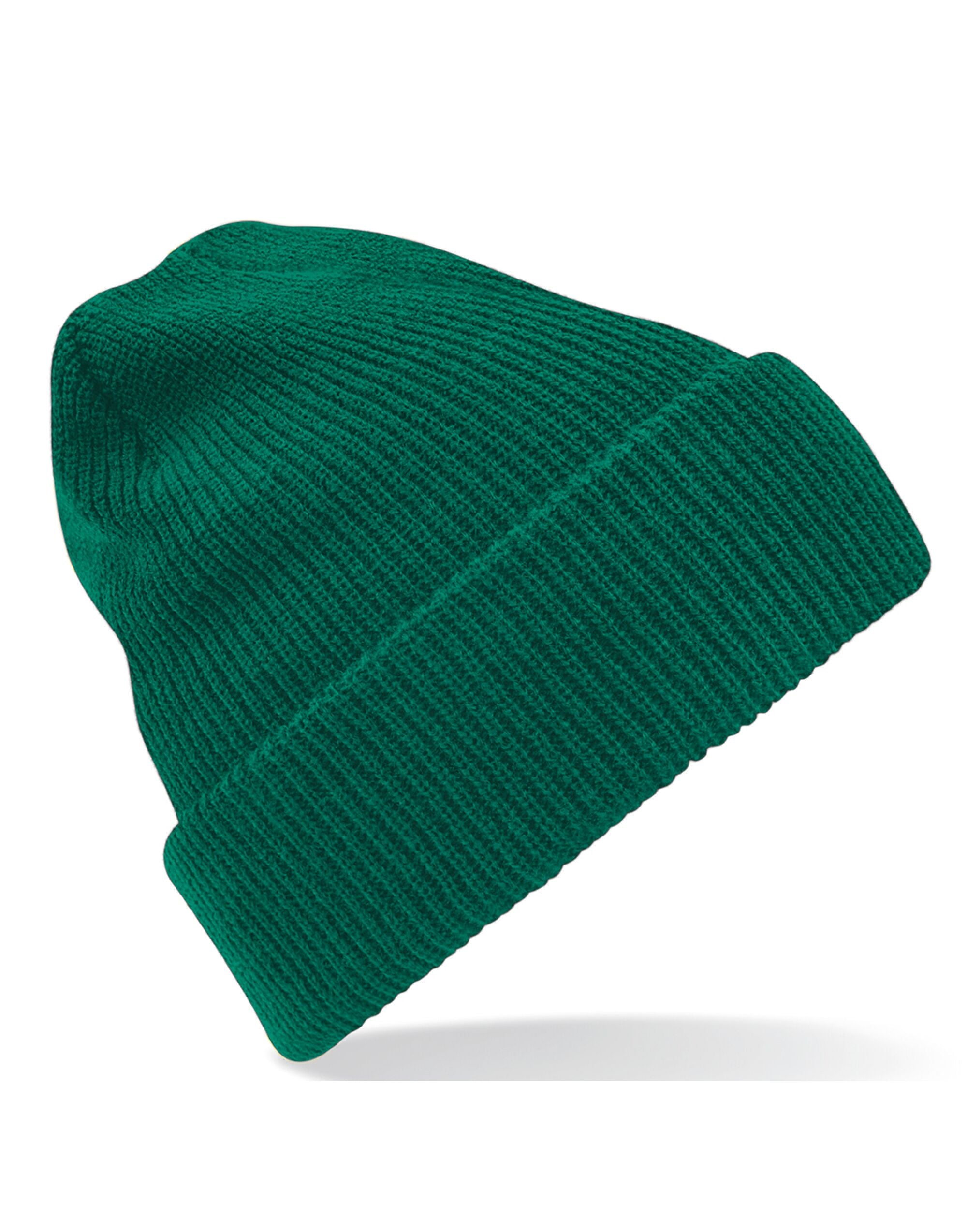 Beechfield Heritage Beanie B425 - Bottle Green O S - Customisable Beanies