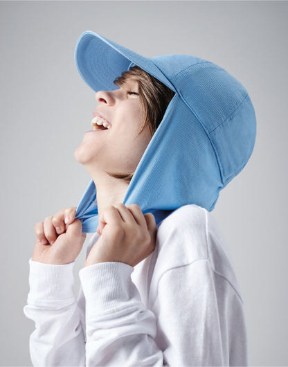 Beechfield Junior Legionnaire Style Cap B11B - - Customisable Caps