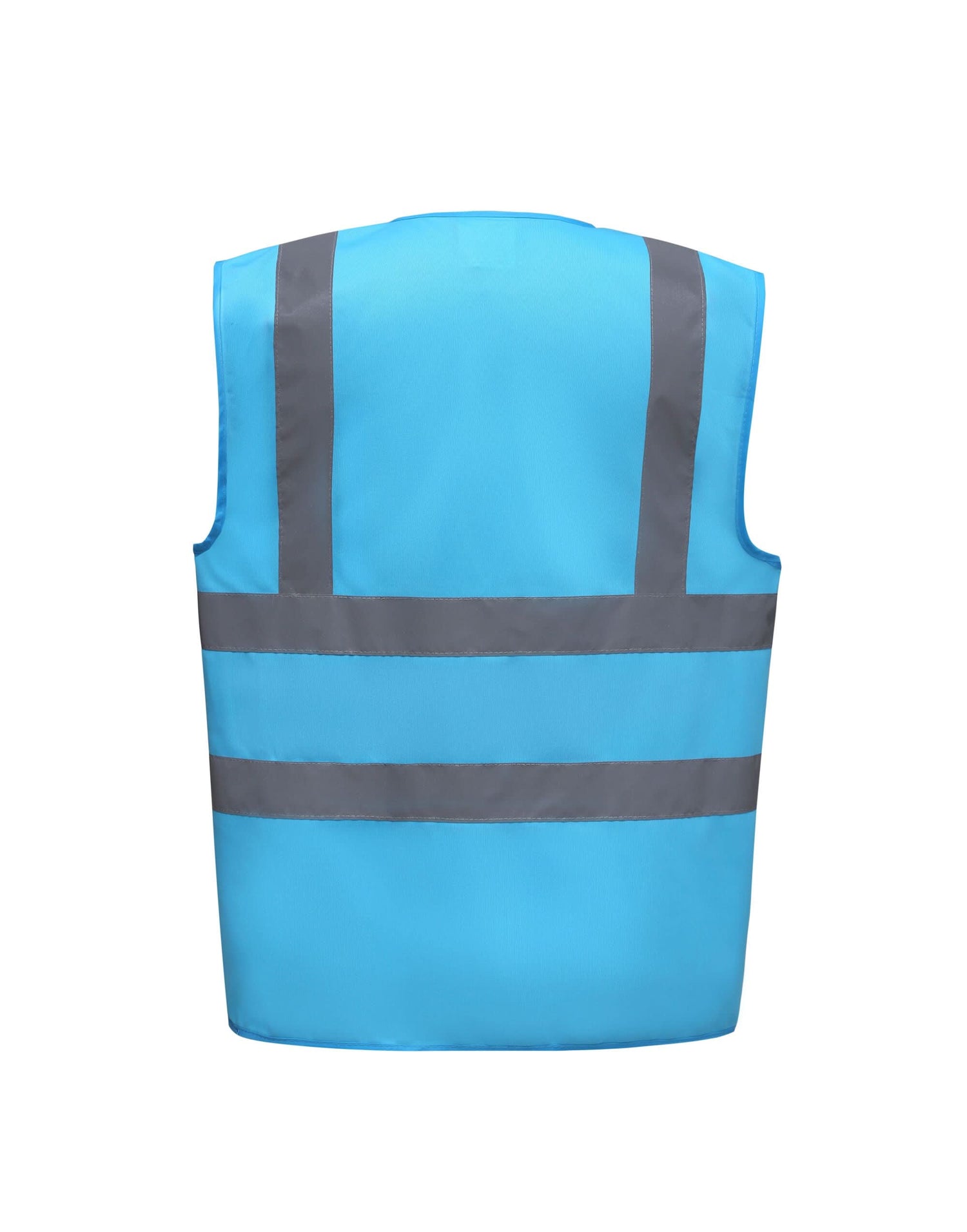 YOKO Enhanced Visibility Waistcoat HVW100EV - Sapphire - Customisable Hi-Vis Vest