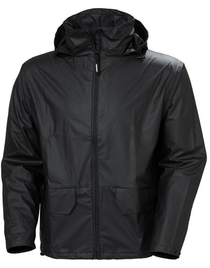 Helly Hansen Voss Waterproof Jacket 70180 - Black S - Customisable Jackets