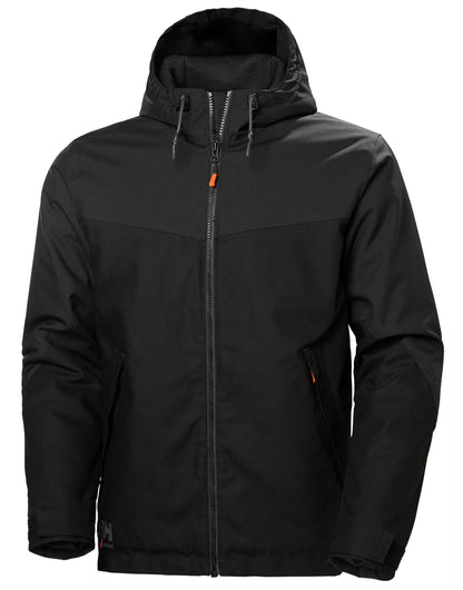 Helly Hansen Oxford Winter Jacket 73290 - Black - Customisable Jackets
