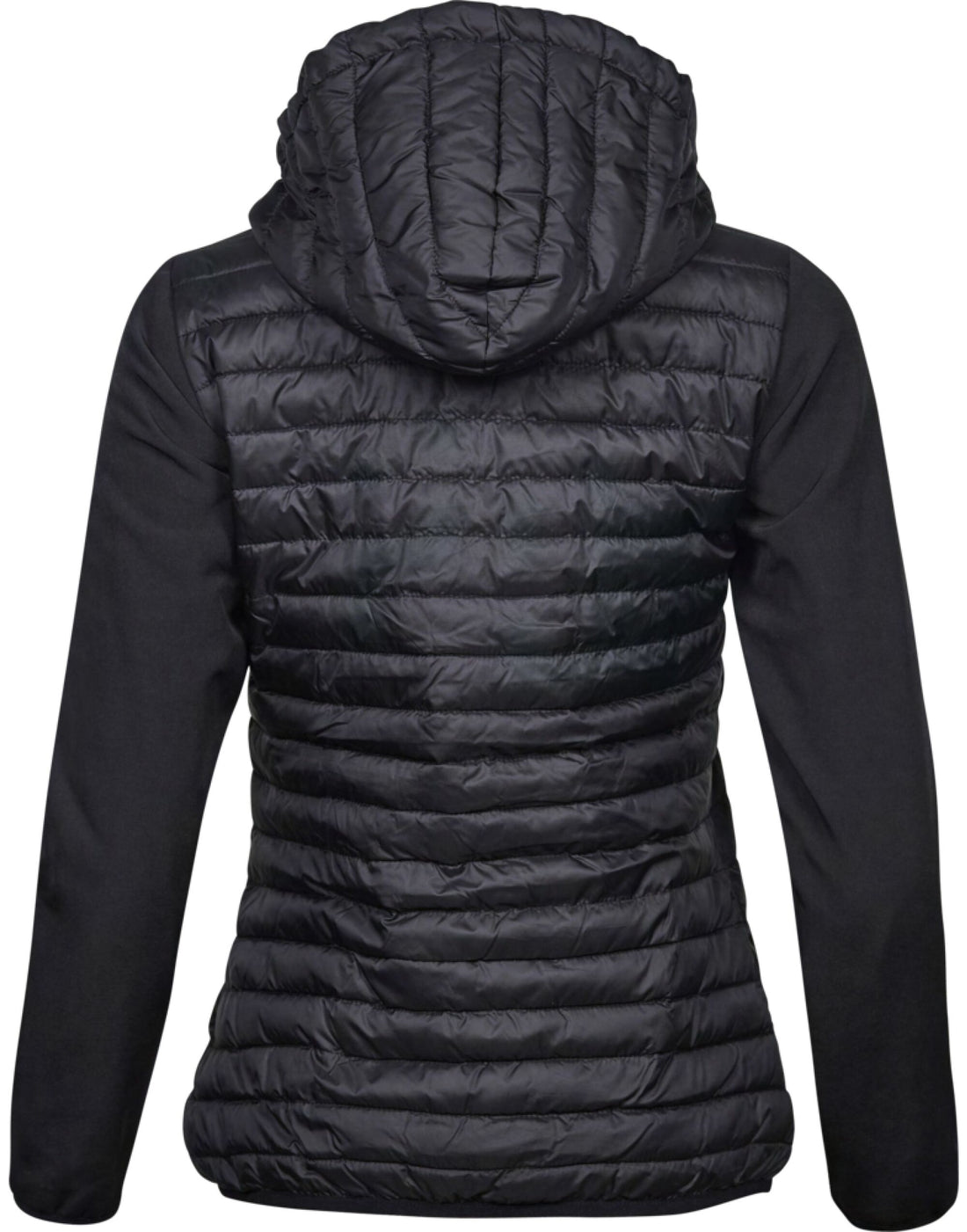 Tee Jays Womens Hooded Crossover Jacket TJ9629 - Black - Customisable Jacket