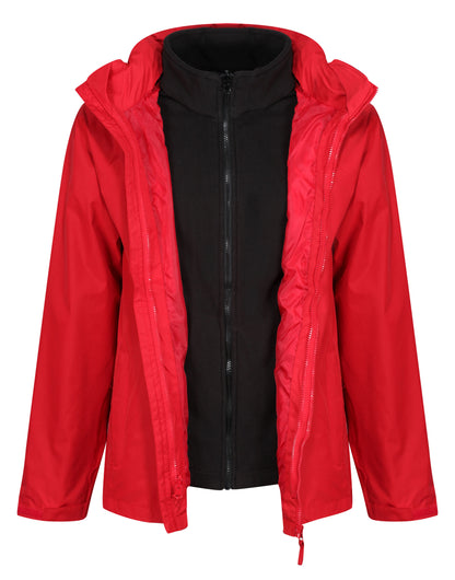 Regatta Professional Regatta Classic Waterproof 3 In 1 Jacket TRA150 - Classic Red - Customisable Jackets