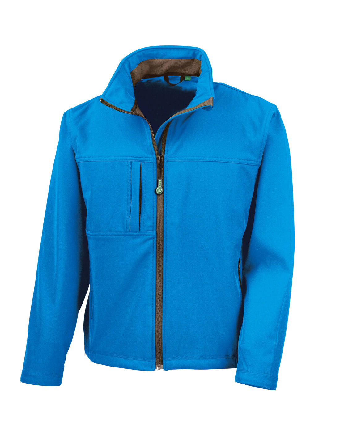 Result Mens Classic Softshell Jacket R121M - Azure Blue - Customisable Jackets