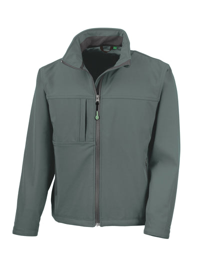 Result Mens Classic Softshell Jacket R121M - Grey - Customisable Jackets