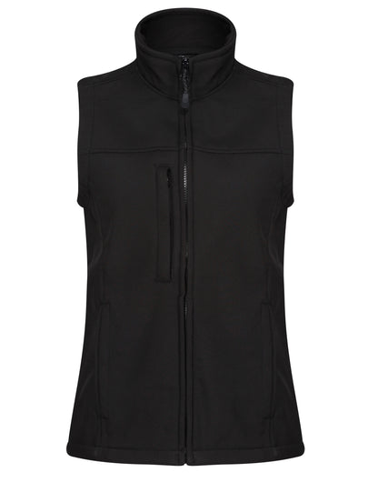 Regatta Professional Regatta Womens Flux Softshell BWarmer tra790 - Black Black - Customisable Jackets