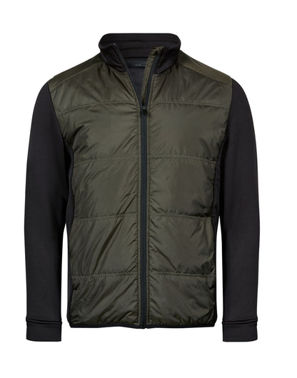 Tee Jays Hybrid-Stretch Jacket TJ9110 - Deep Green Black - Customisable Jacket