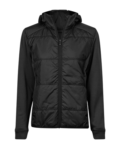 Tee Jays Womens Hybrid-Stretch Jacket TJ9113 - Black Black - Customisable Jacket