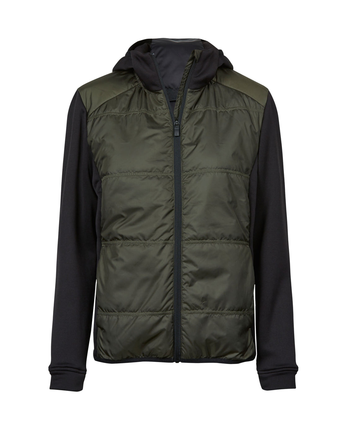 Tee Jays Womens Hybrid-Stretch Jacket TJ9113 - Deep Green Black - Customisable Jacket