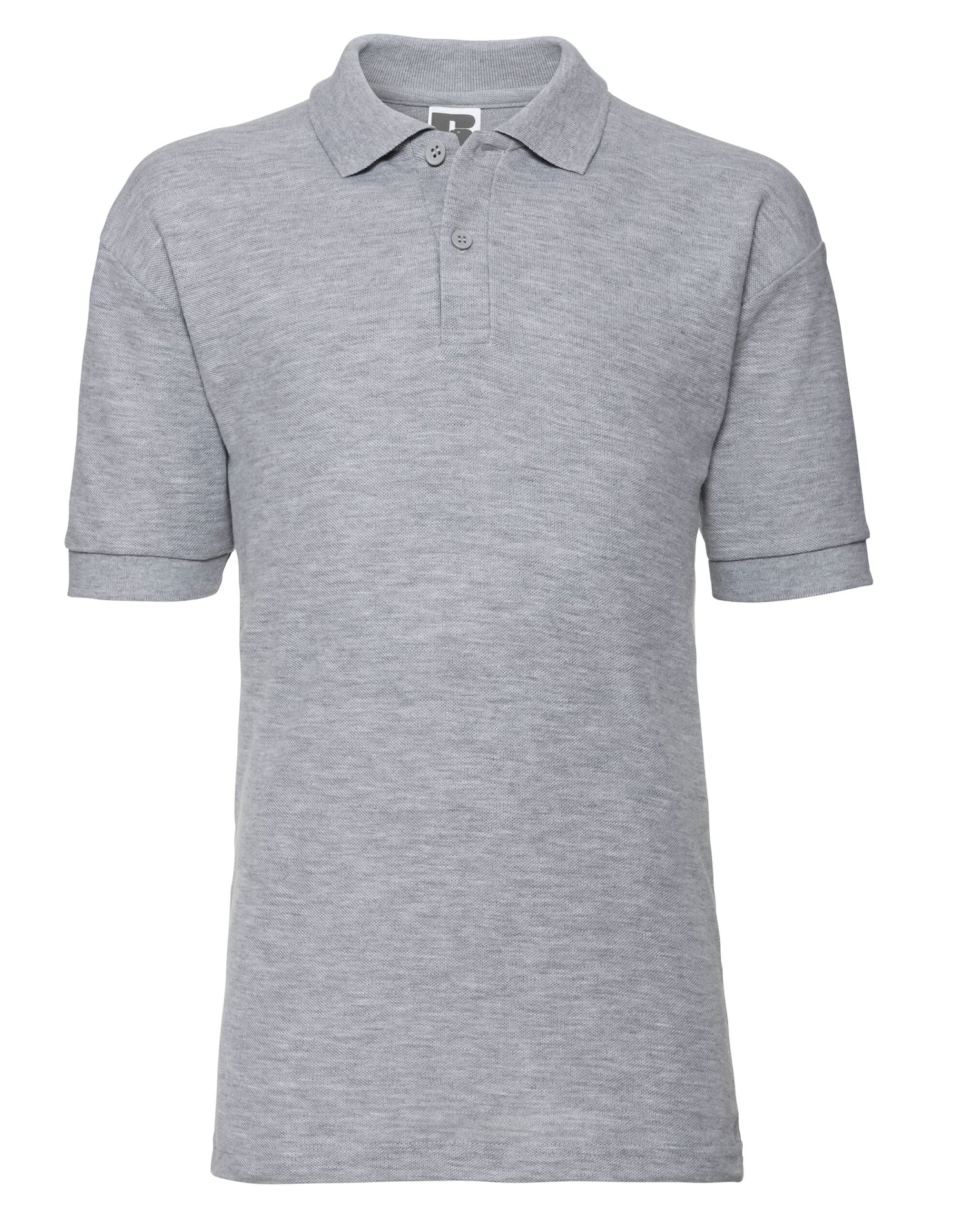 Russell Collection Russell Kids Classic Polo 539B - Light Oxford - Customisable Polos