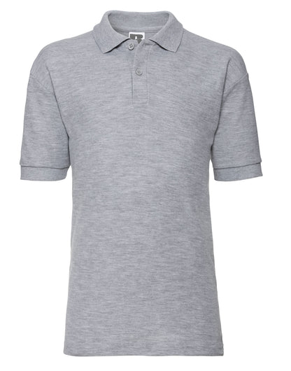 Russell Collection Russell Kids Classic Polo 539B - Light Oxford - Customisable Polos