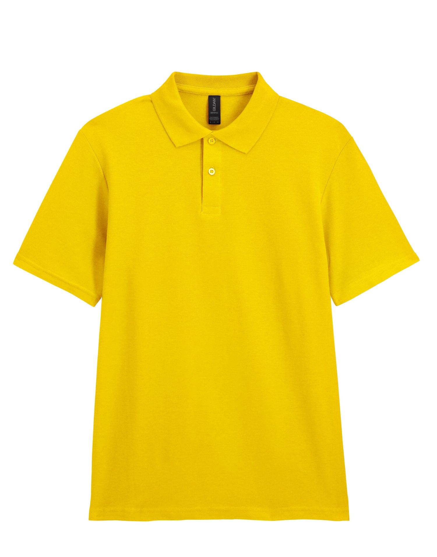 Gildan Softstyle Adult Double Pique Polo 64800 - Daisy - Customisable Polos