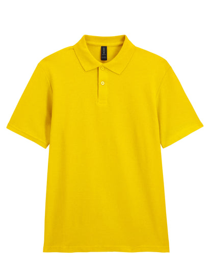 Gildan Softstyle Adult Double Pique Polo 64800 - Daisy - Customisable Polos