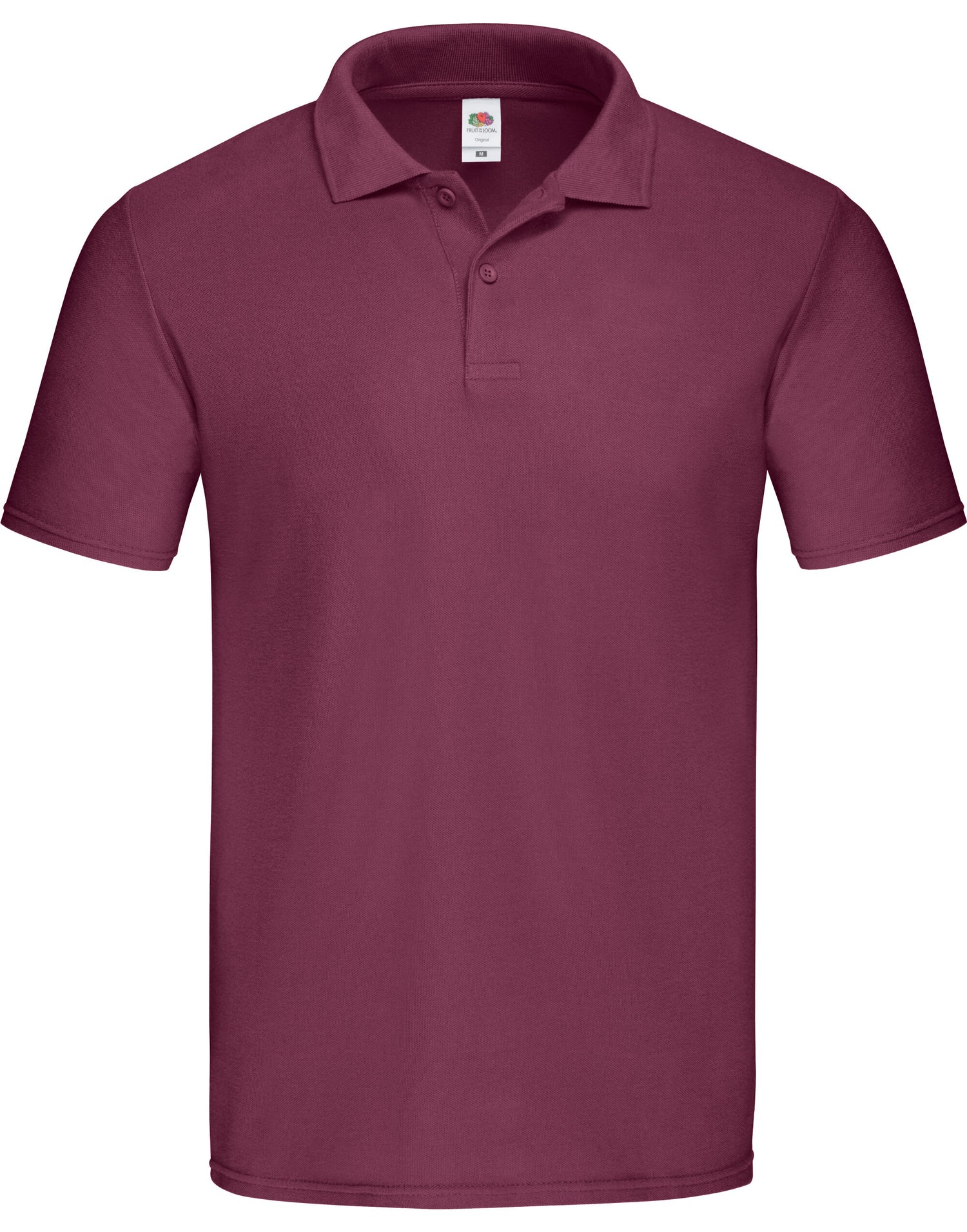 Fruit of the Loom Original Polo 63050 - Burgundy - Customisable Polos