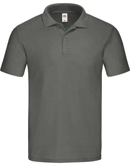 Fruit of the Loom Original Polo 63050 - Light Graphite - Customisable Polos