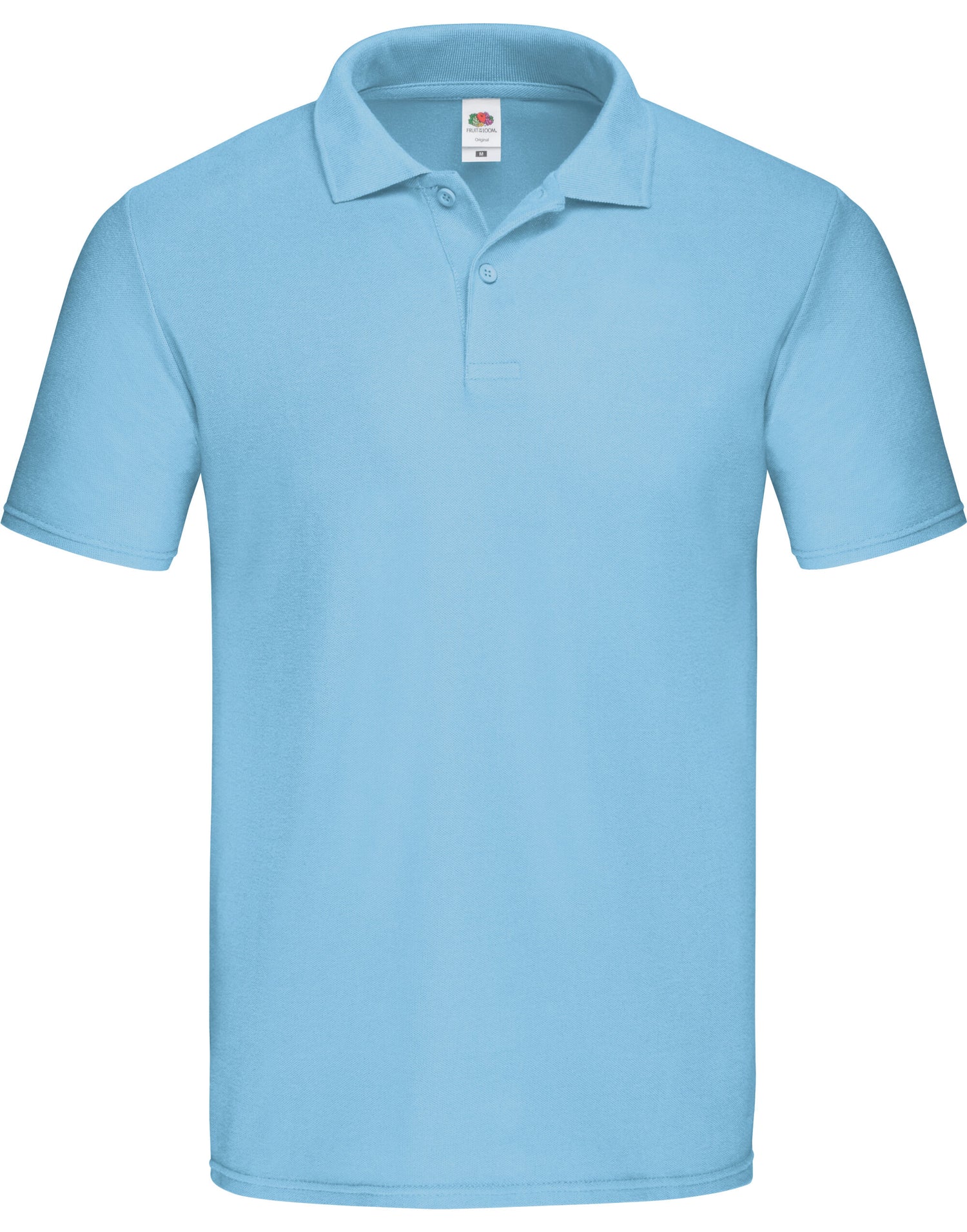 Fruit of the Loom Original Polo 63050 - Sky Blue - Customisable Polos