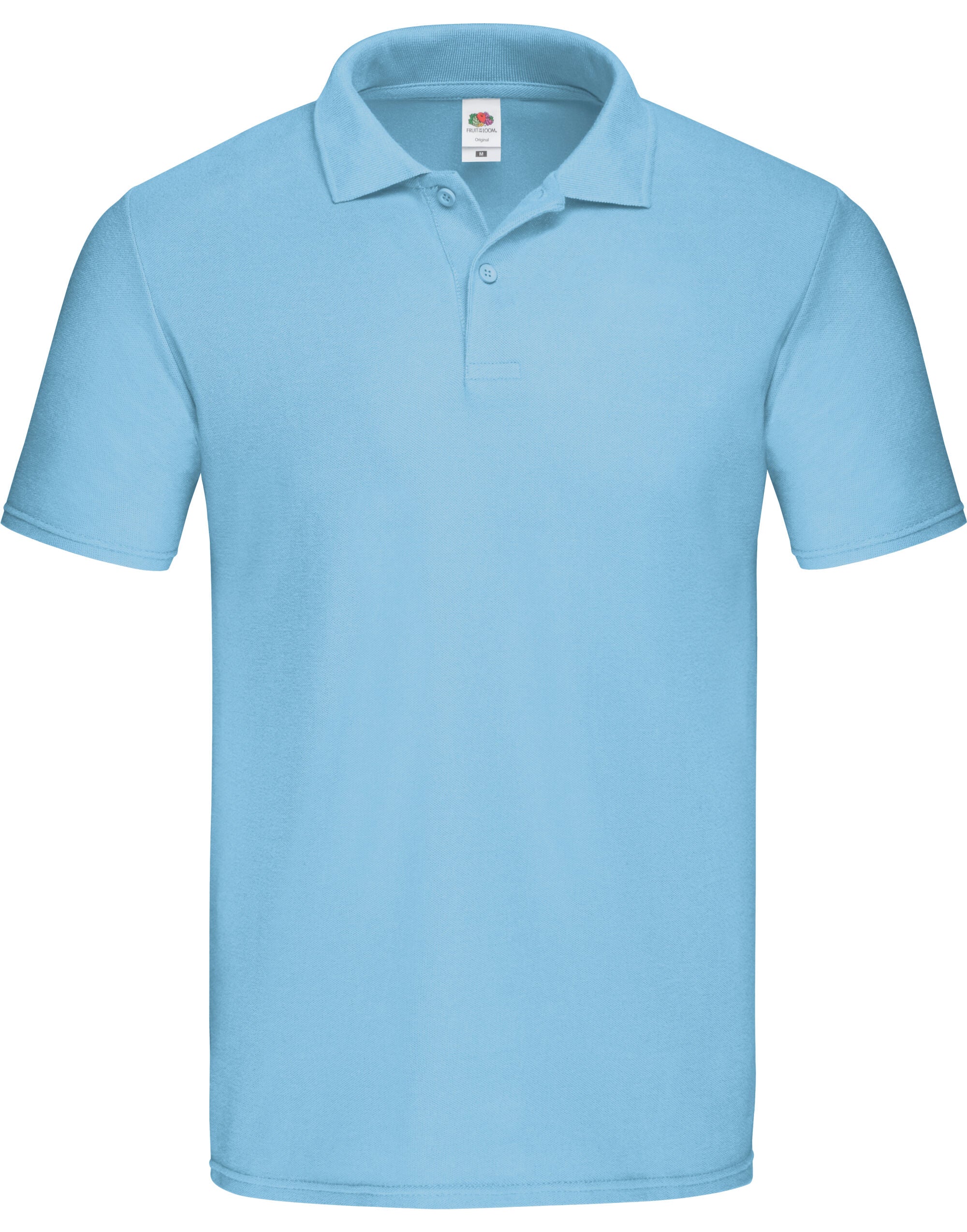 Fruit of the Loom Original Polo 63050 - Sky Blue - Customisable Polos