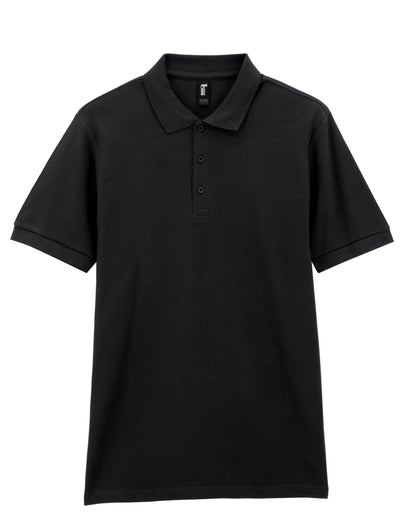 Gildan Premium Cotton Adult Pique Polo 85800 - Black - Customisable Polos