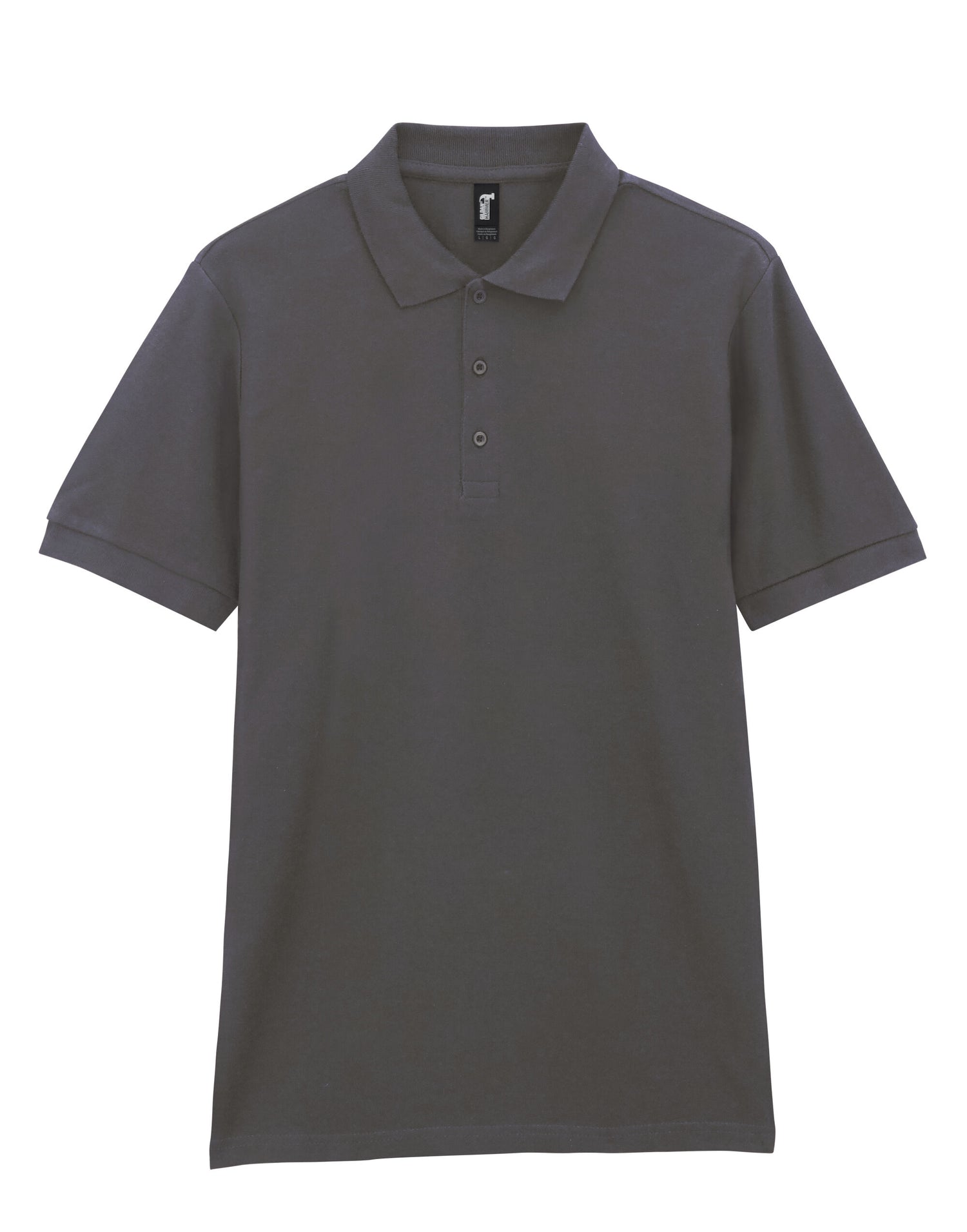 Gildan Premium Cotton Adult Pique Polo 85800 - Charcoal - Customisable Polos