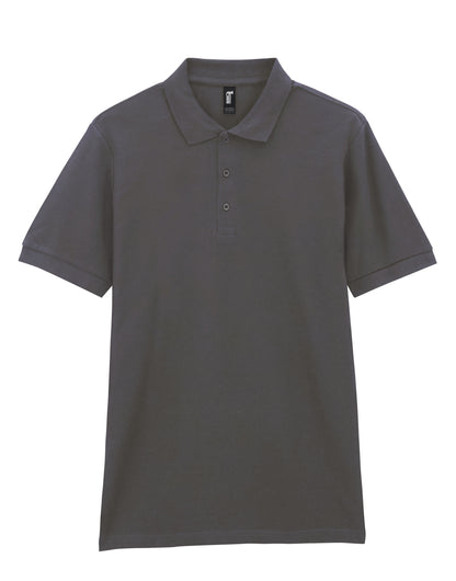 Gildan Premium Cotton Adult Pique Polo 85800 - Charcoal - Customisable Polos
